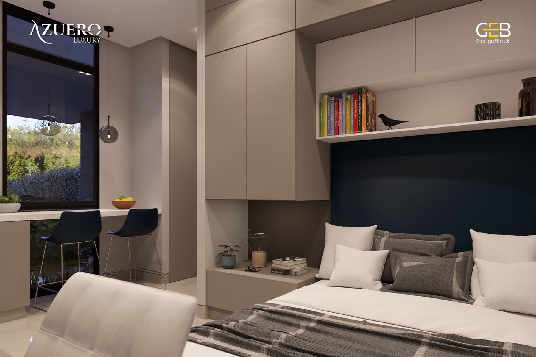 Habitación principal del Modelo Reserve