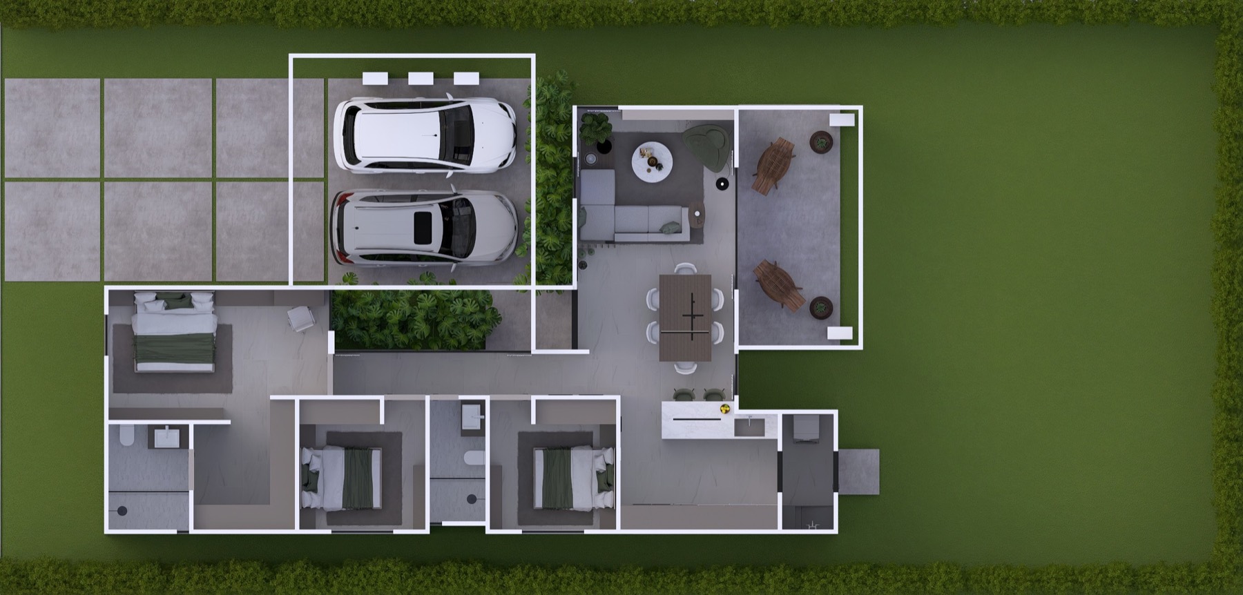 Planta 3D del Modelo Signature