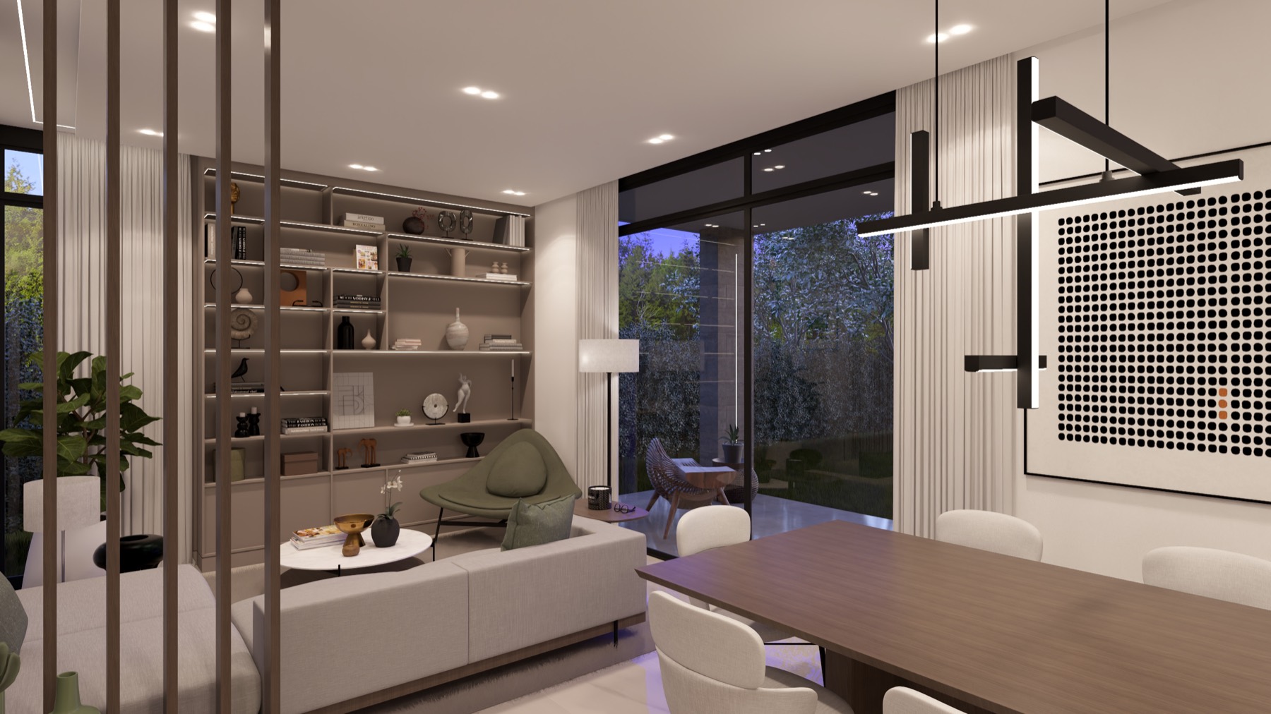 Sala de estar del Modelo Signature